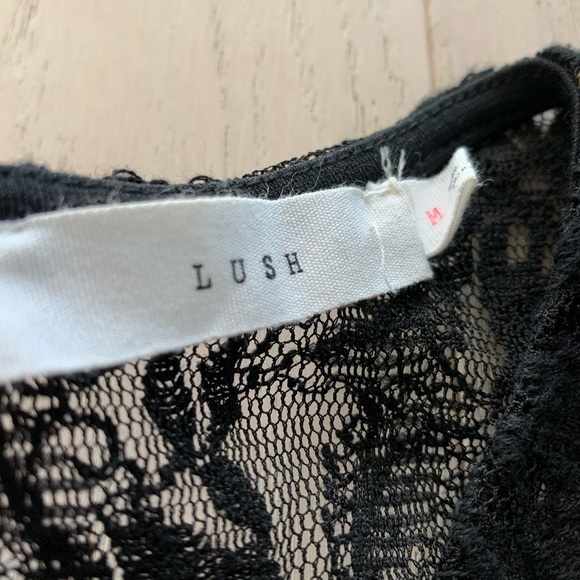 Little Black Dress by Lush with lace cutouts - Picture 3 of 7